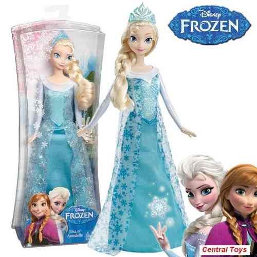 Boneca Rainha Elsa Frozen Original - importadosbabykids