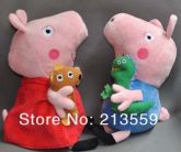 Peppa Pig E George Pelúcia  2 peças
