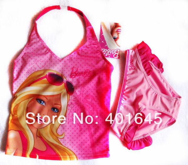 Biquini infantil Barbie 2 peças